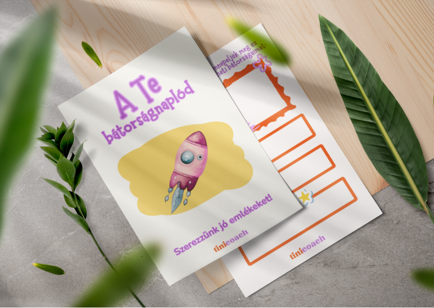 Tinicoach bátorságnapló gyerek önbizalom 